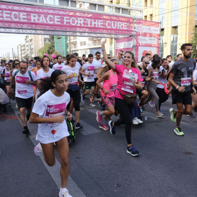 15o Greece Race for the Cure®: 44.000 στήριξαν τον αγώνα ενάντια στον καρκίνο του μαστού!