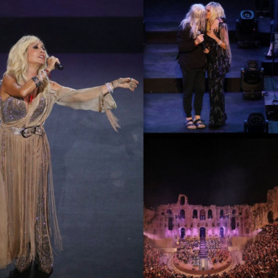 Βίσση: Η συναυλία στο Ηρώδειο, το φιλί με τον Καρβέλα και η συγκίνηση