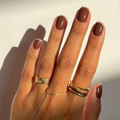 Caramel Latte Nails! 6 manicure που θα ταιριάξουν με τα πουλόβερ της σεζόν