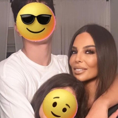 Κέλλυ Κελεκίδου: Στιγμές με τα παιδιά της