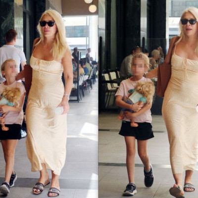 Μαρίνα Παντζοπούλου: Κατάξανθη και πανύψηλη η κόρη της Μενεγάκη!