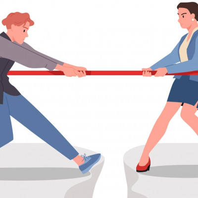 Αυτά τα ζώδια σε έναν καβγά τραβάνε το σχοινί μέχρι να σπάσει