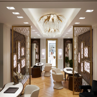 Το ανανεωμένο τριώροφο νεοκλασικό κτήριο του Τσίλλερ φιλοξενεί και πάλι τον οίκο VENETIA VILDIRIDIS