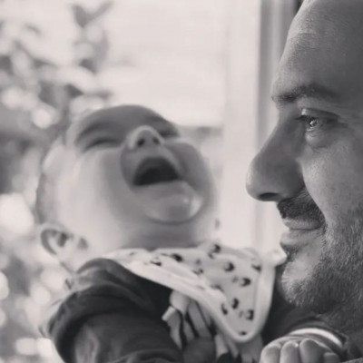 Λεωνίδας Κουτσόπουλος: Σπάνια ανάρτηση με τον γιο του