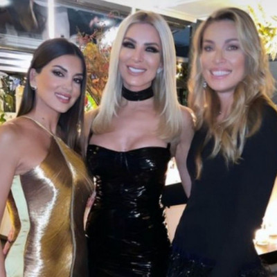 Κατερίνα Καινούργιου: Λαμπερές παρουσίες στο δείπνο για τη γιορτή της