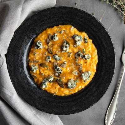 Άκης Πετρετζίκης: Ριζότο κολοκύθας