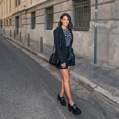 Η Ευγενία Σαμαρά είναι το it-girl που μας αποδεικνύει ότι άνεση και κομψότητα πηγαίνουν μαζί