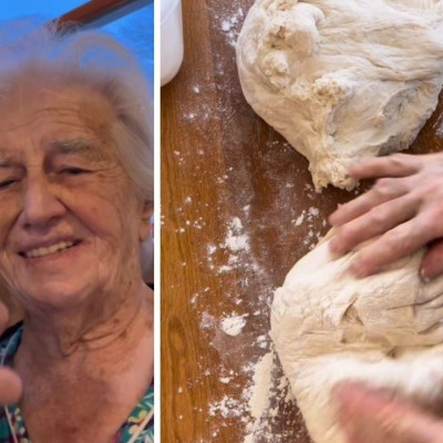 Συνταγή για ζυμωτό ψωμί της γιαγιάς Σοφίας