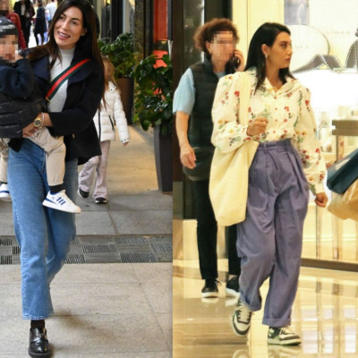 H βόλτα της Πετρουτσέλι με τα παιδιά της & το απίθανο look της Σαμαρά