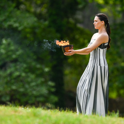 Το ταξίδι προς το Παρίσι ξεκίνησε με την αριστουργηματική Τελετή Αφής της Ολυμπιακής Φλόγας
