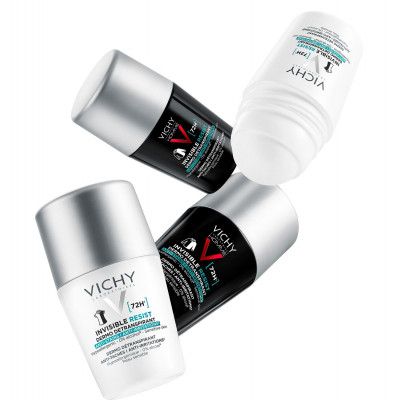Η Vichy παρουσιάζει τα νέα αποσμητικά πολλαπλής δράσης INVISIBLE RESIST με διάρκεια 72 ωρών