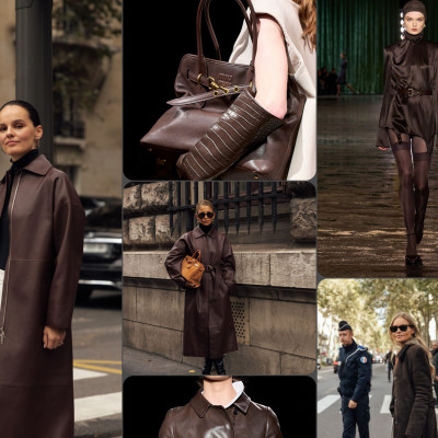 Street style inspo: 15 σύνολα που αποδεικνύουν ότι το καφέ είναι το νέο μαύρο