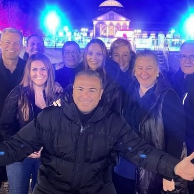 Το highlight του ταξιδιού της Υβόννης Μπόσνιακ στην Γερμανία ήταν η αγκαλιά με την αδερφή της