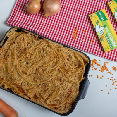 Νηστεία και παστίτσιο πάνε μαζί; Αν το φτιάξεις με «κιμά» κόκκινης φακής, ναι