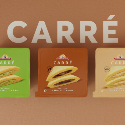 Καραμολέγκος CARRÉ: Η εταιρεία επεκτείνεται στον κλάδο των σνακ με ένα επαναστατικό προϊόν