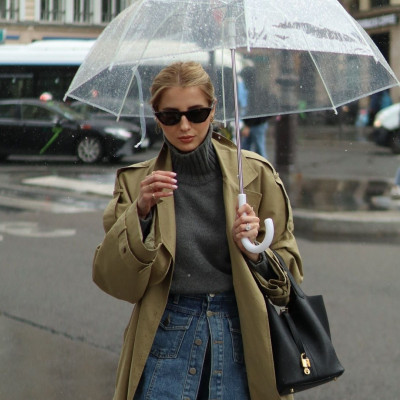Grey skies, chic vibes: Πώς να ντυθείς με στυλ ακόμα και τις βροχερές μέρες