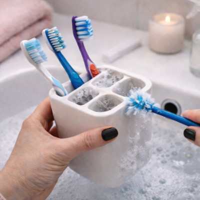 Πώς να καθαρίσεις σωστά τη θήκη της οδοντόβουρτσας και γιατί είναι πιο απαραίτητο απ’ όσο νομίζεις