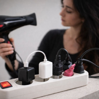 5 συσκευές που δεν πρέπει ποτέ να συνδέεις σε πολύπριζο