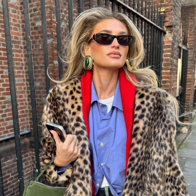 Πώς να φορέσεις oversized γούνες animal print στην καθημερινότητά σου χωρίς να φαίνεσαι extra