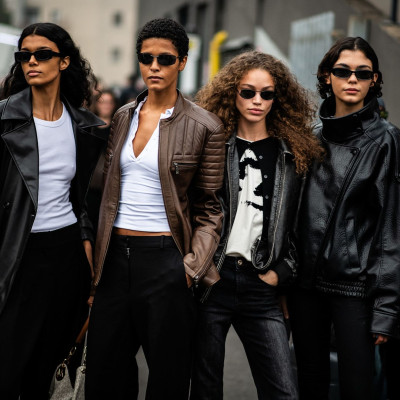 Δες πώς φόρεσαν οι fashionistas του street style τα leather jackets τους στην Εβδομάδα Μόδας