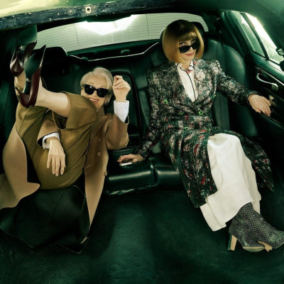 Α crossover episode: H συνάντηση της Meryl Streep με την Anna Wintour για μια iconic φωτογράφιση