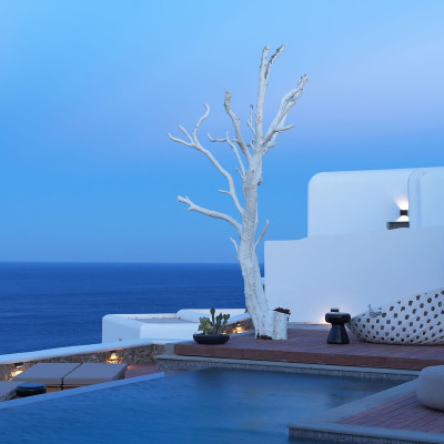 Ένα  boutique hotel στη Μύκονο υμνεί τη σύνδεσή μας με το φυσικό περιβάλλον