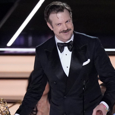 Jason Sudeikis: στην πρεμιέρα του Ted Lasso με τον 12χρονο Otis & την 9χρονη Daisy στο πλευρό του