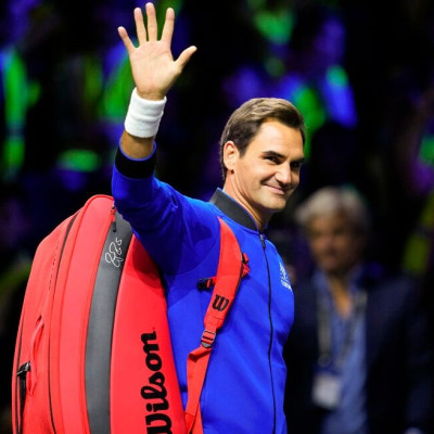 Ο Roger Federer επέστρεψε στο court στην ΝΥ, αλλά τα παιδιά του έκλεψαν τις εντυπώσεις