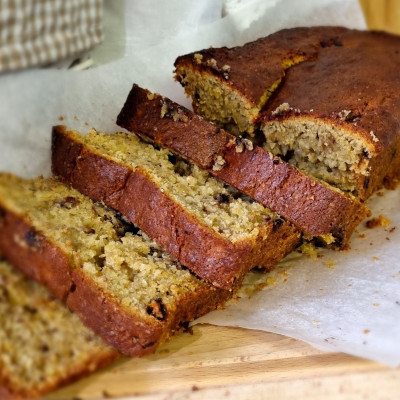 Εύκολη συνταγή για banana bread στον φούρνο χωρίς air fryer