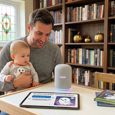 Μπαμπάς έβαλε AI chatbot να διαβάζει παραμύθι στο μωρό του και προκάλεσε αντιδράσεις στο διαδίκτυο