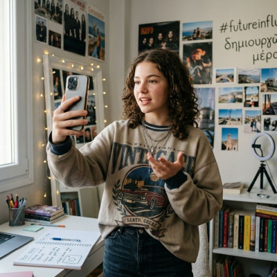 1 στους 4 εφήβους θέλει να γίνει influencer: Τα επαγγέλματα που ονειρεύεται η Gen Z