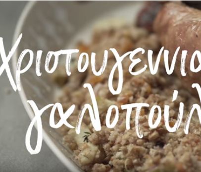 Χριστουγεννιάτικη γαλοπούλα, από τον Γιώργο Τσούλη