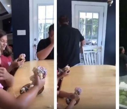 Μπαμπάς μαθαίνει ότι θα αποκτήσει κόρη για 5η φορά - Δείτε την απρόσμενη αντίδρασή του