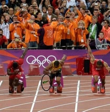 Μεθυσμένος θεατής πέταξε μπουκάλι στους σπρίντερ πριν τον τελικό των 100μ.