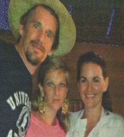 Η συνάντηση της Όλγας Κεφαλογιάννη με τον Ιθαν Χοκ