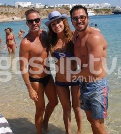 Γιώργος Σατσίδης: Στη Μύκονο με τους Dsquared