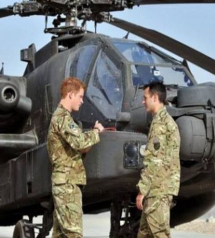 Μετά το σκάνδαλο με τις γυμνές φωτογραφίες, στο Αφγανιστάν ο πρίγκιπας Χάρι!