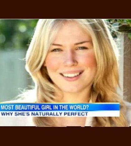 Αυτή είναι η γυναίκα με το ωραιότερο πρόσωπο στον πλανήτη! (pics)