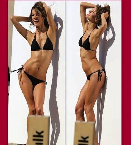 Alessandra Ambrosio: Δίχως ίχνος κυτταρίτιδας