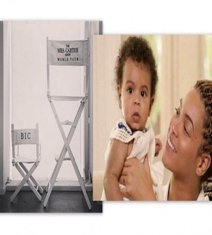 Μια καρέκλα για την Blue Ivy στην περιοδεία της μαμάς Beyonce!