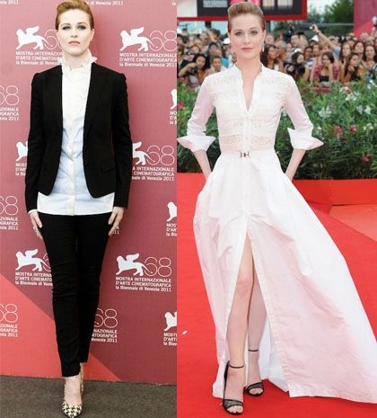 Evan Rachel Wood: Το style icon του φεστιβάλ Βενετίας