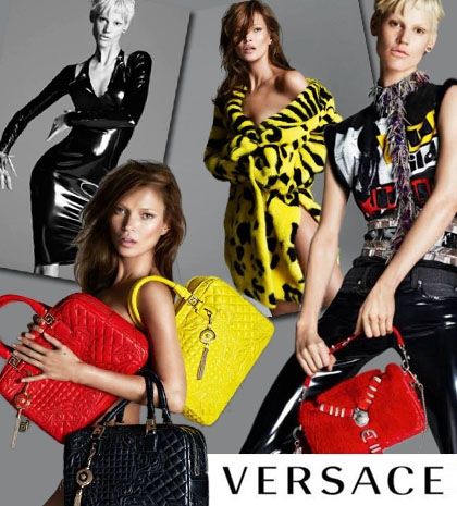 Kate & Saskia: glam και rock 'n' roll για τον Versace