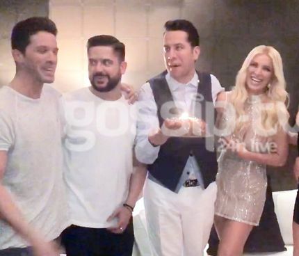 Τα πριβέ γενέθλια της Καινούργιου στο καμαρίνι του Οικονομόπουλου