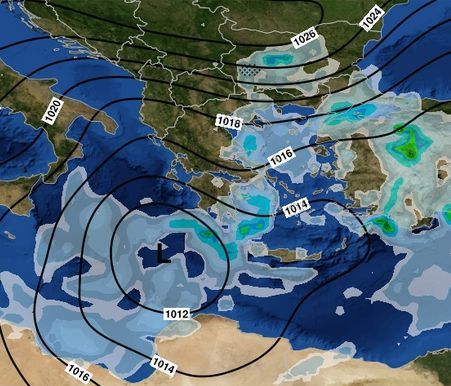 Καιρός: Ο Δαίδαλος «χτυπάει» την Ελλάδα με καταιγίδες, χαλάζι και χιόνια