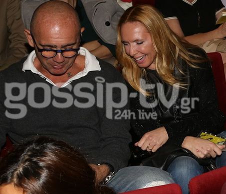 Εβελίνα Παπούλια: Έξοδος με τον σύντροφό της στο θέατρο