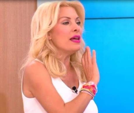 Δείτε τι έκανε η Μενεγάκη το Σάββατο το βράδυ