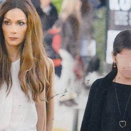 Δέσποινα Βανδή: Βόλτα με τη κόρη της