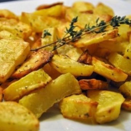 Πατάτες τηγανιτές στο φούρνο! Και όμως γίνεται!