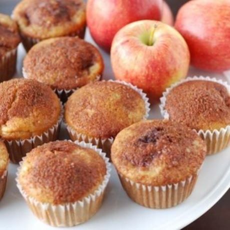 Συνταγή για λαχταριστά muffin με μήλο!