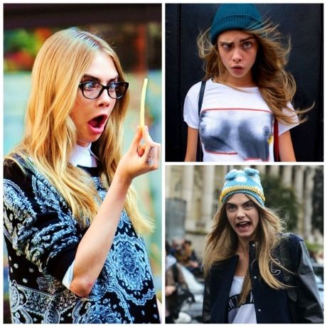 Για αυτό την θέλουν όλοι οι φωτογράφοι! Η Cara Delevingne στις πιο αστείες πόζες EVER!